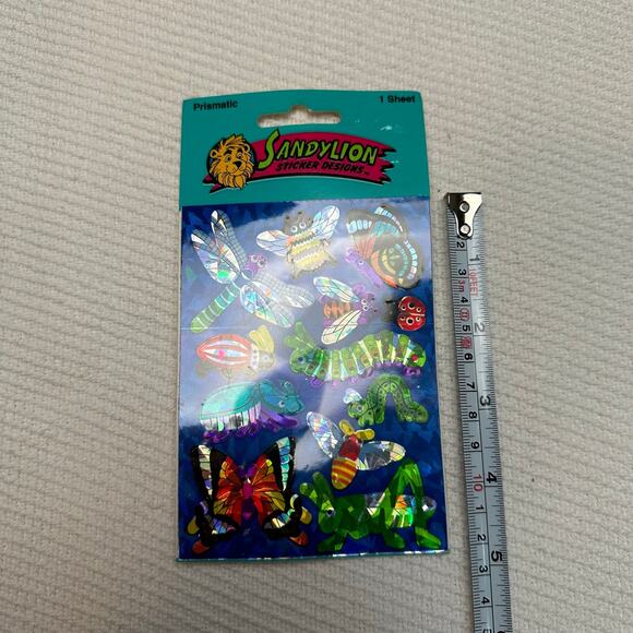 Vintage Sandylion Sticker Prismatic insects - Picture 3 of 4